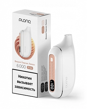 ОЭСДН Plonq MAX 6000 "Вишня Персик Лимон" 20мг