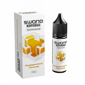 Ароматизатор SWONQ Classic Х Коробка CLUSTER "Мандариновый лимонад" 13мл (на 30мл)