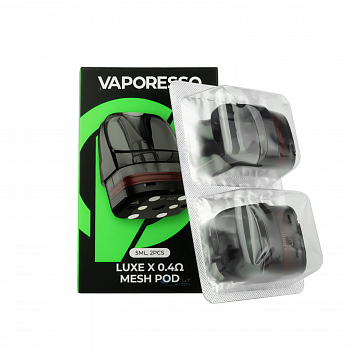 Картридж Vaporesso Luxe X 0.4ohm mesh 1шт/2уп