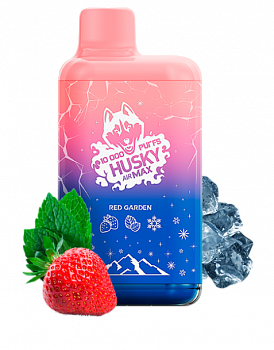 Husky AirMax 10000 STRONG POD-1 "RED GARDEN (Клубника, мята, лед)" 20